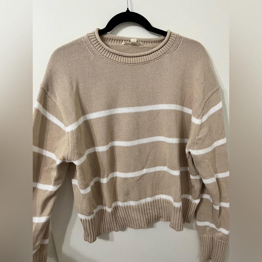 100% Cotton Rolled Neck Sweater